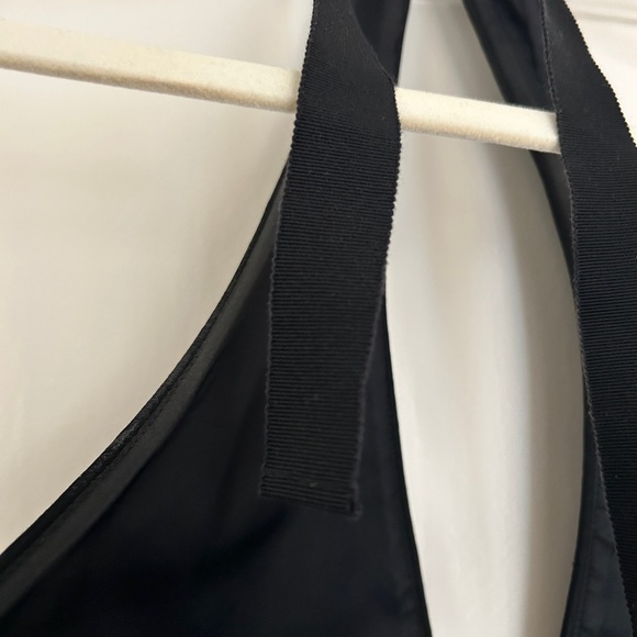 J Crew Plunge Neck, Backless Wool Cocktail Dress - sz 0 - Picture 3 of 4